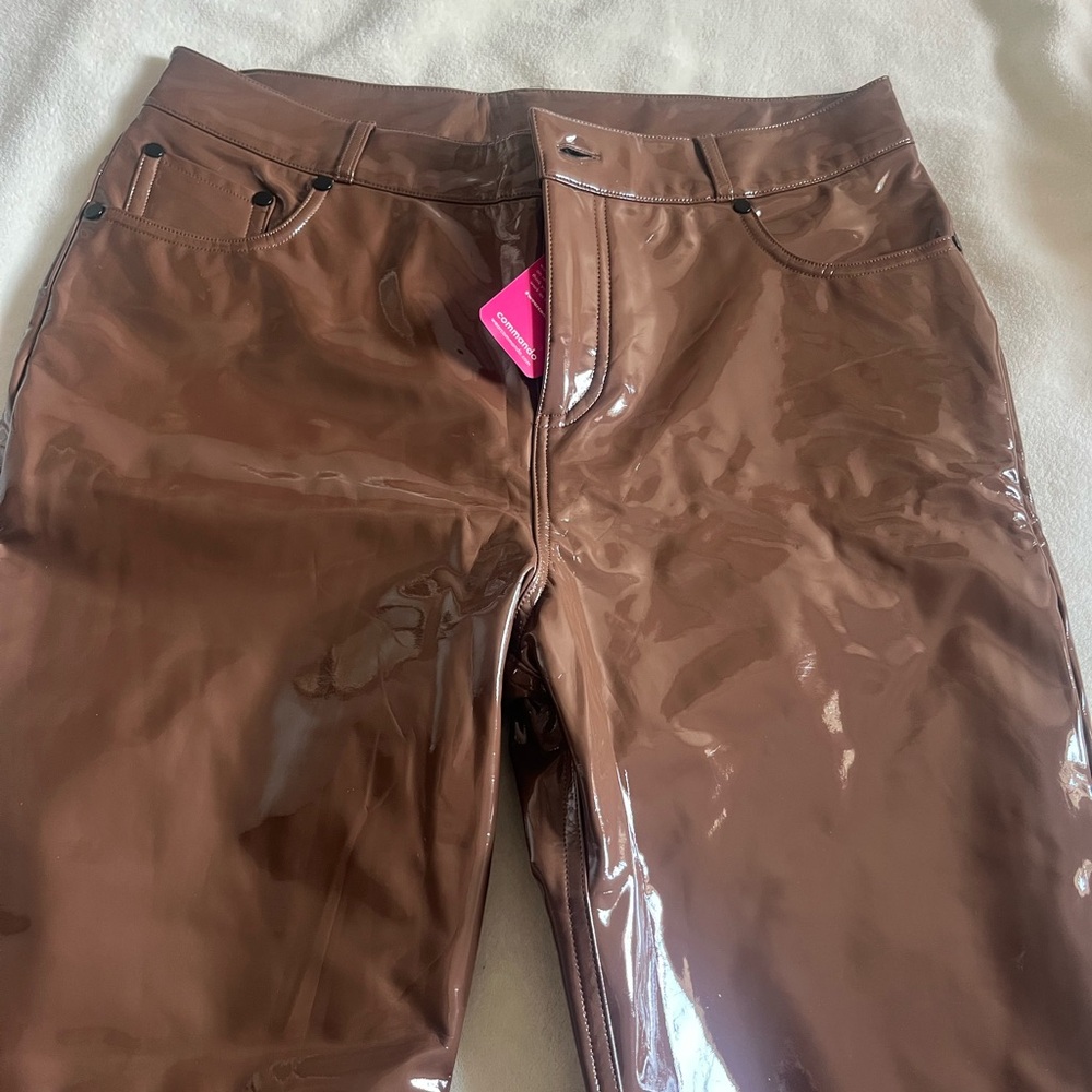 Commando brand new size small patent leather there pants